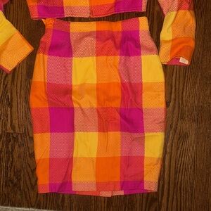 Emanuel Ungaro Multicolor Pencil Skirt